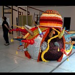 Lusitanian woman, Joana Vasconcelos, Tel aviv museum.